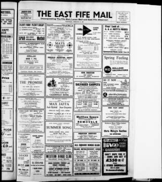 cover page of Leven Mail published on February 28, 1968