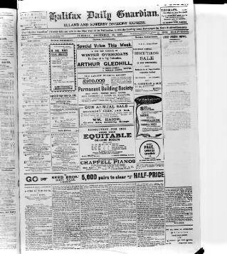 cover page of Halifax Daily Guardian published on December 30, 1913