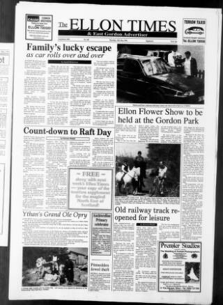 cover page of Ellon Times & East Gordon Advertiser published on May 19, 1994