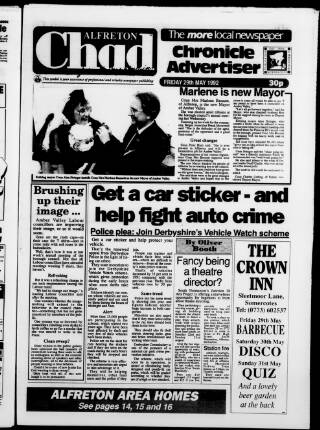 cover page of Chad (Alfreton) published on May 29, 1992