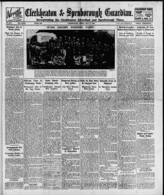 cover page of Cleckheaton & Spenborough Guardian published on July 6, 1951
