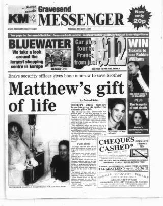 cover page of Gravesend Messenger published on February 3, 1999