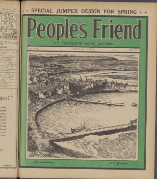 cover page of People's Friend published on February 28, 1948