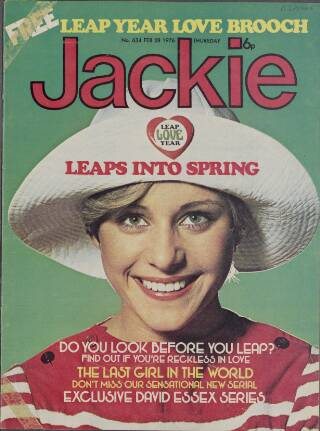 cover page of Jackie published on February 28, 1976