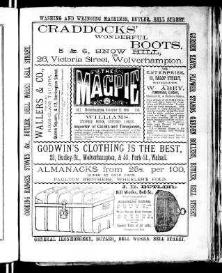 cover page of Magpie published on November 20, 1886
