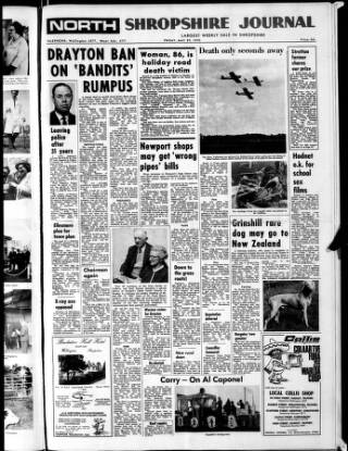 cover page of Wellington Journal published on May 29, 1970