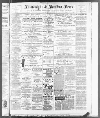 cover page of Laisterdyke & Bowling News published on February 28, 1896