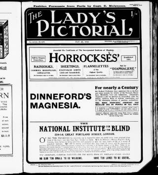 cover page of Lady's Pictorial published on May 29, 1920