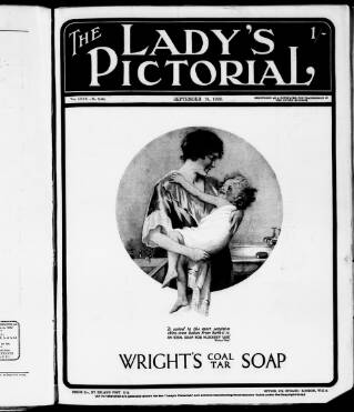 cover page of Lady's Pictorial published on September 18, 1920