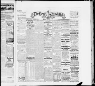 cover page of Londonderry Standard published on February 28, 1921