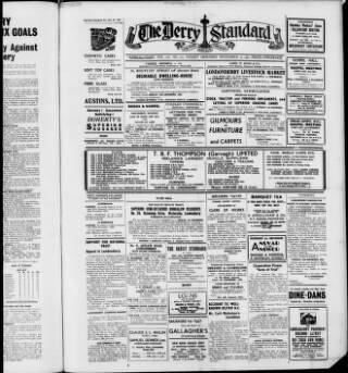 cover page of Londonderry Standard published on November 30, 1962