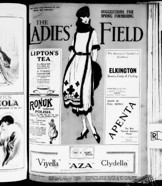 cover page of Ladies' Field published on February 28, 1920