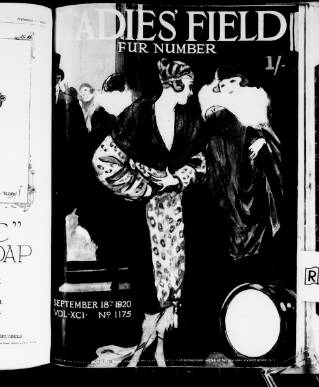 cover page of Ladies' Field published on September 18, 1920