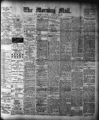 cover page of Morning Mail (Dublin) published on February 28, 1900