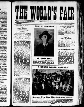 cover page of World's Fair published on February 28, 1914