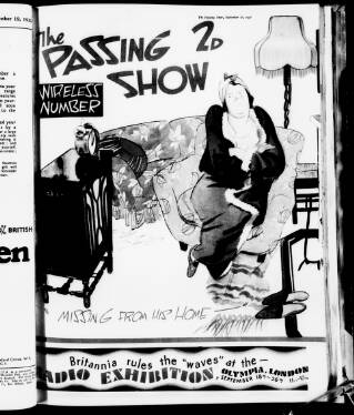 cover page of Passing Show published on September 26, 1931