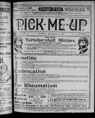 cover page of Pick-me-up published on September 9, 1899