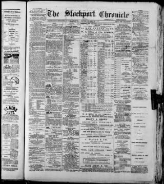 cover page of Stockport Chronicle published on February 28, 1900