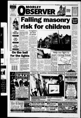 cover page of Morley Observer published on September 18, 1997