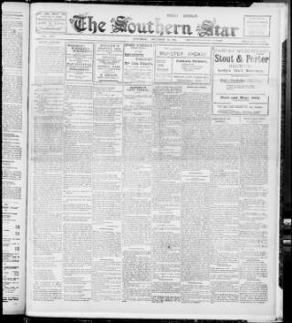 cover page of Southern Star (Skibbereen) published on December 30, 1905