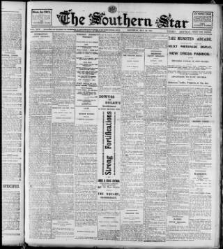 cover page of Southern Star (Skibbereen) published on May 29, 1915
