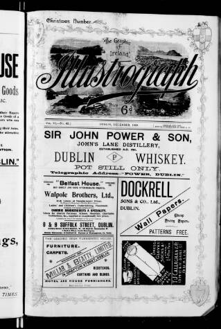 cover page of Illustrograph (Dublin) published on December 1, 1899