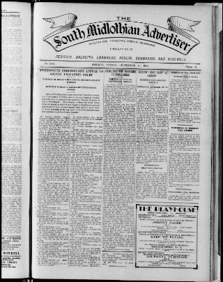cover page of Peeblesshire Monthly Advertiser and Tweedside Journal published on September 18, 1942