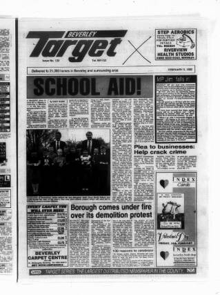 cover page of Beverley Target published on February 5, 1992