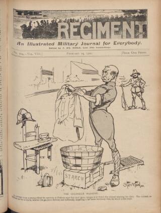 cover page of The Regiment published on February 24, 1900