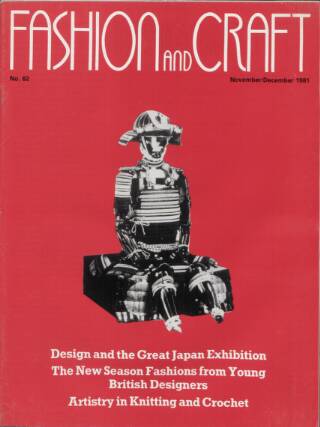 cover page of Fashion and Craft (Creative Needlecraft) published on November 1, 1981