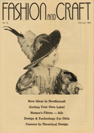 cover page of Fashion and Craft (Creative Needlecraft) published on February 1, 1984