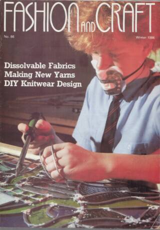 cover page of Fashion and Craft (Creative Needlecraft) published on December 1, 1986