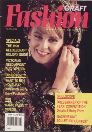 cover page of Fashion and Craft (Creative Needlecraft) published on December 1, 1989