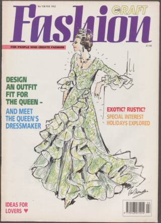 cover page of Fashion and Craft (Creative Needlecraft) published on February 1, 1992